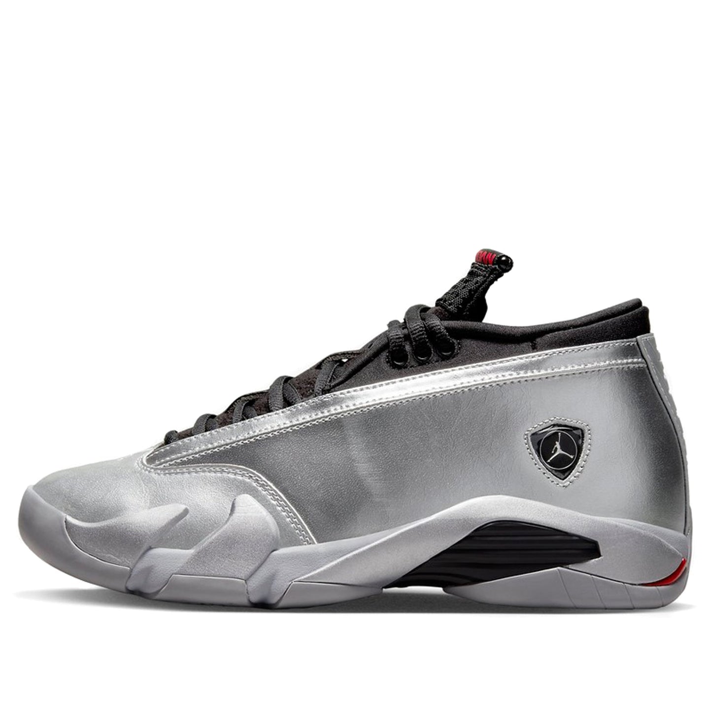 (WMNS) Air Jordan 14 Retro Low 'Metallic Silver'  DH4121-060 Signature Shoe