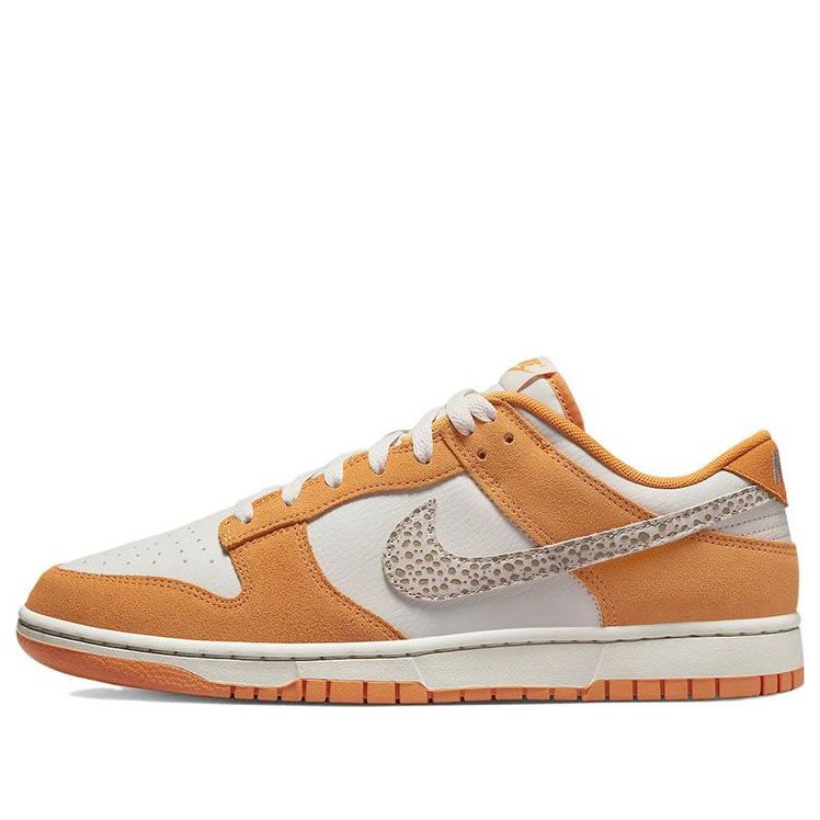 Nike Dunk Low 'Safari Swoosh - Kumquat'  DR0156-800 Signature Shoe