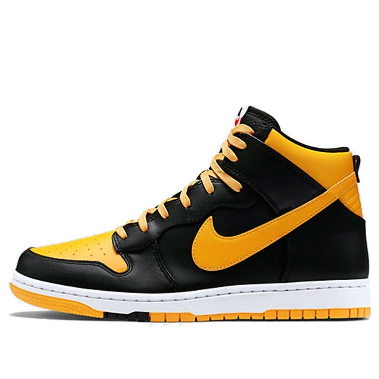 Nike Dunk CMFT High University Gold Yellow Black  705434-700 Epochal Sneaker