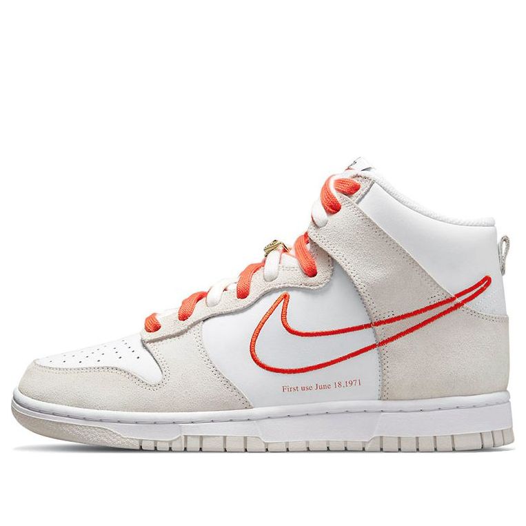 (WMNS) Nike Dunk High SE 'First Use Pack - White Orange'  DH6758-100 Antique Icons