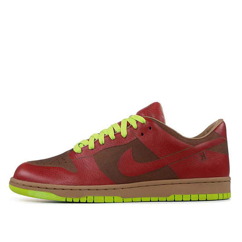 Nike Dunk Low 1 Piece 'Laser Varsity Red Chartreuse'  311611-661 Epochal Sneaker